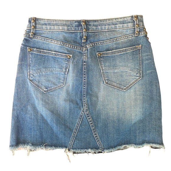 Driftwood Jean Mini Skirt - Picture 2 of 9